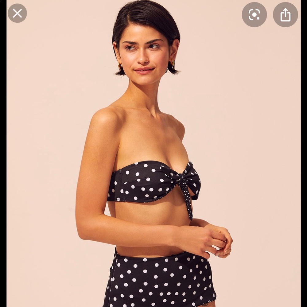 Polka dot bikini